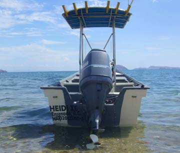 Bahia de los Angeles, Mexico panga photo 1
